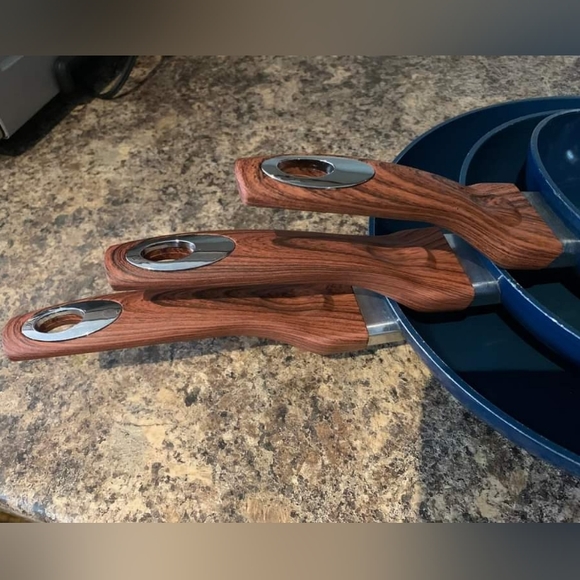 Phantom Chef Blue Frying Pan Set, Kitchen Cookwear - Picture 12 of 12